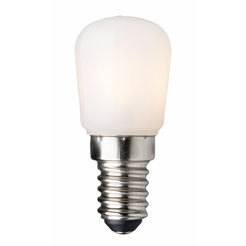 LED T26 E14, päron, frostad, varmvit, E14, 2W, 150lm, 3000K Produktkategori: Belysning. Köp hos Byggnadsvardskompaniet.se