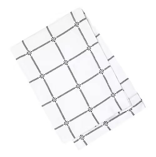Bordsduk, linne, Klassisk ruta, Shyness - Vit/Grön, 150x250 cm Produktkategori: . Köp hos Byggnadsvardskompaniet.se