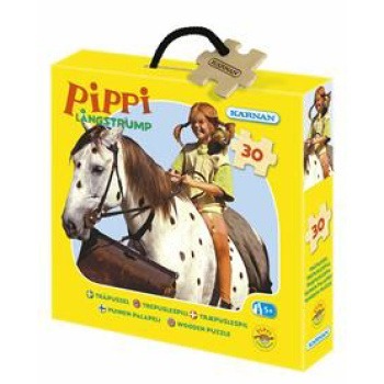 Träpussel Pippi Långstrump, 30 bitar Produktkategori: Barn & Leksaker. Köp hos Byggnadsvardskompaniet.se
