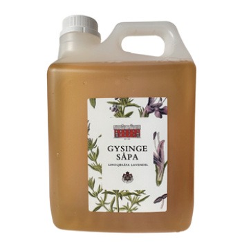 Gysingesåpa Lavendel 2,5 liter Produktkategori: Flytande Såpa. Köp hos Byggnadsvardskompaniet.se