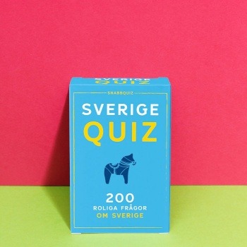 SnabbQuiz: Sverigequiz Produktkategori: Leksaker. Köp hos Byggnadsvardskompaniet.se
