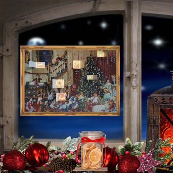 Adventskalender Julafton Produktkategori: Jul. Köp hos Byggnadsvardskompaniet.se