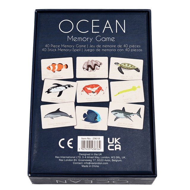 Memory Ocean Produktkategori: Spel & Kort. Köp hos Byggnadsvardskompaniet.se