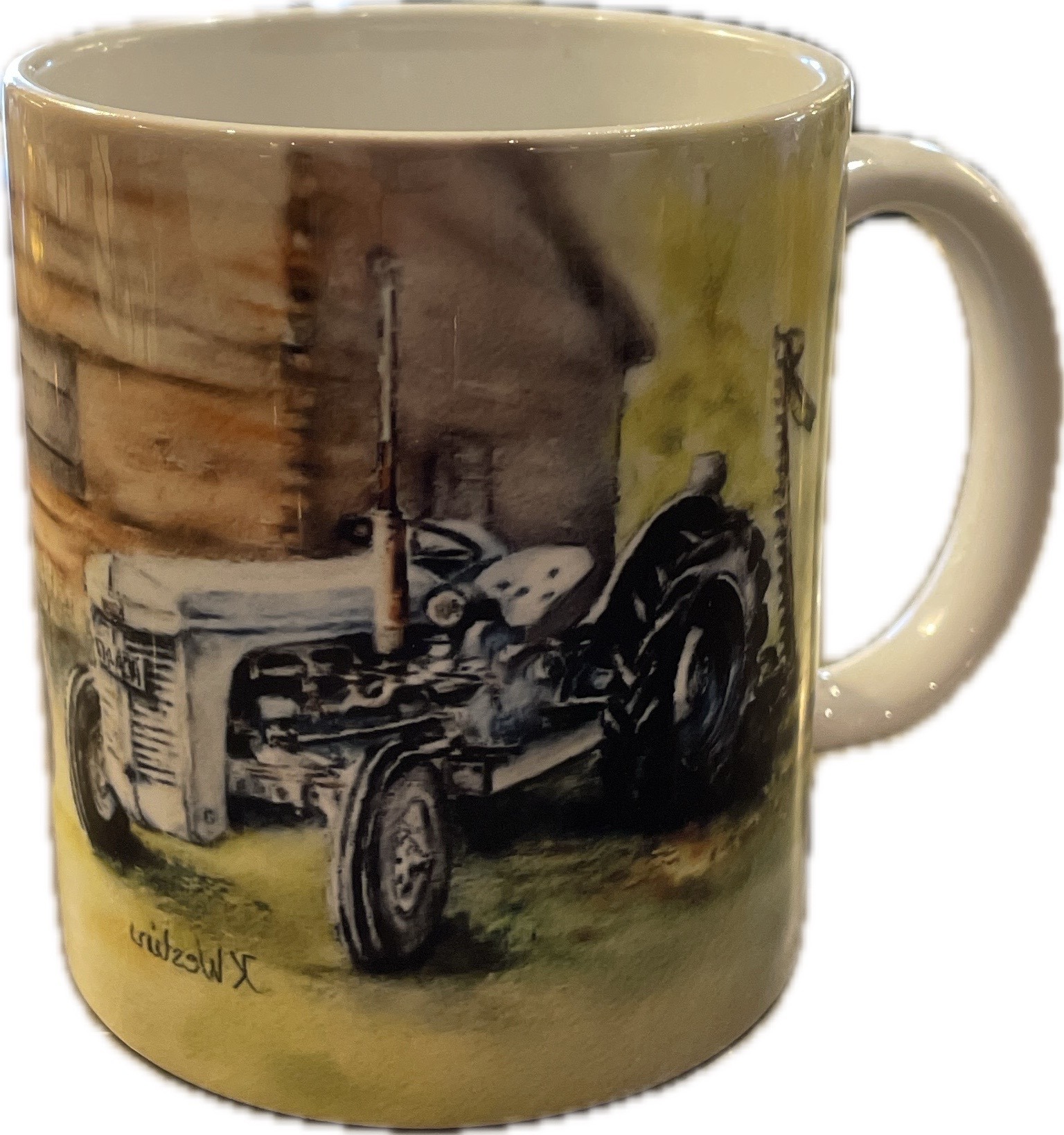 Mugg Traktor Produktkategori: Glas, Porslin & Dukning, Hemliv. Köp hos Byggnadsvardskompaniet.se
