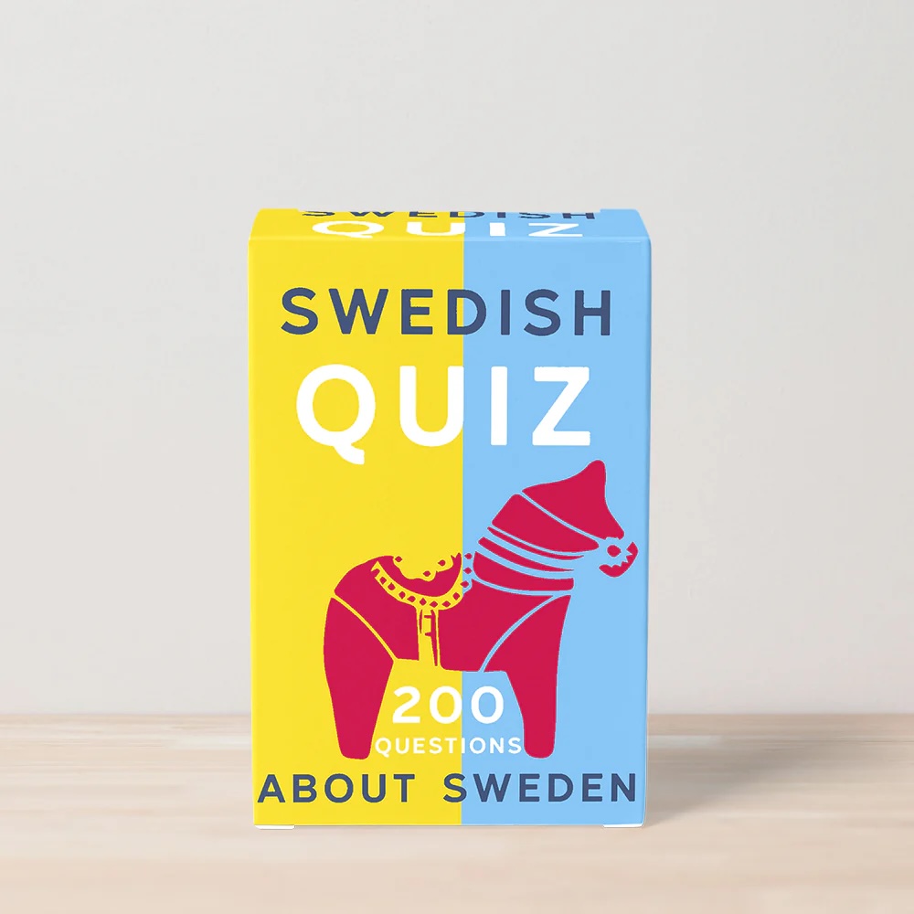 SWEDISH QUIZ Produktkategori: Hemliv. Köp hos Byggnadsvardskompaniet.se